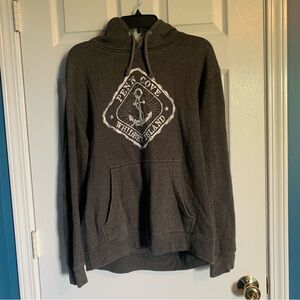 Grey Whidby Island sweatshirt, size L